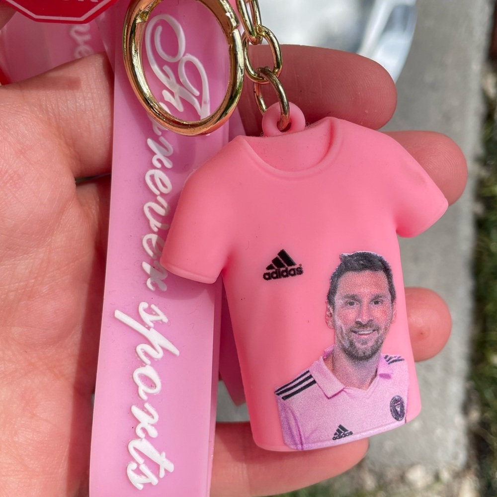 Adidas Pink Jewelry Keychain Accessory - Picture 2 of 2